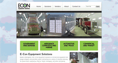 Desktop Screenshot of econequip.com
